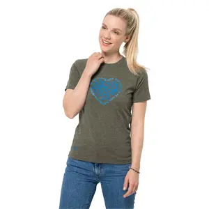 T-Shirt Frau Jack Wolfskin sea ground image-1