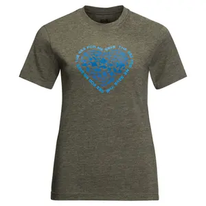 T-Shirt Frau Jack Wolfskin sea ground image-0