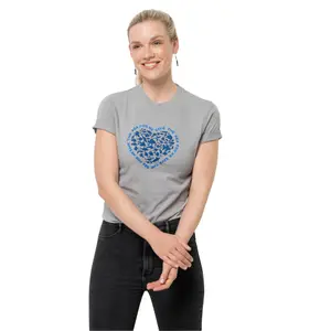 T-Shirt Frau Jack Wolfskin sea ground image-1