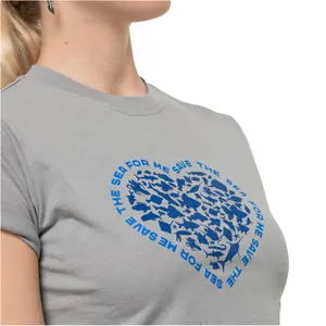 T-Shirt Frau Jack Wolfskin sea ground image-3