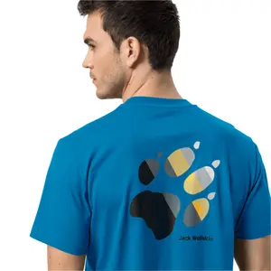 T-shirt Jack Wolfskin Rainbow Paw image-2