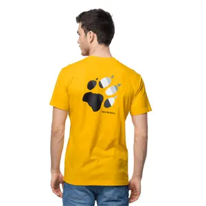 T-Shirt Jack Wolfskin rainbow paw image-2