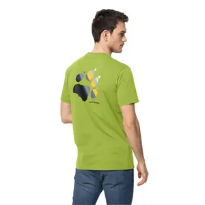 T-shirt Jack Wolfskin Rainbow Paw image-2