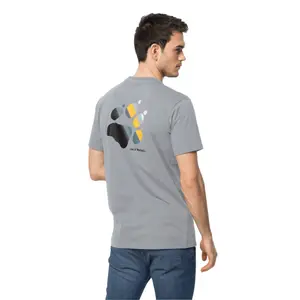 T-Shirt Jack Wolfskin rainbow paw image-2