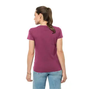 T-Shirt Frau Jack Wolfskin rainbow wolf image-2