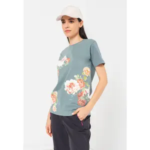 T-shirt imprimé fleur femme Jack Wolfskin image-2