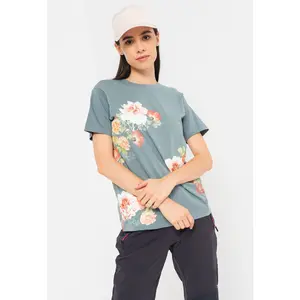 T-shirt imprimé fleur femme Jack Wolfskin image-0