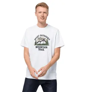 T-shirt Jack Wolfskin Jw Mountain Trail image-1