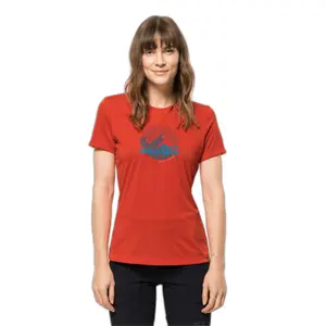 T-shirt femme Jack Wolfskin Hiking Graphic image-1