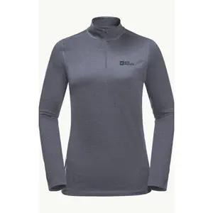 Camiseta térmica de mujer con 1/2 cremallera Jack Wolfskin Thermal image-0