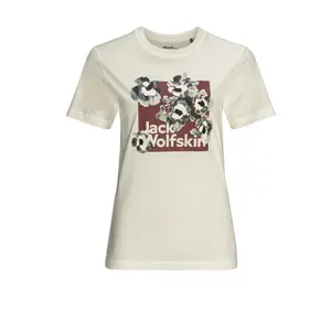 T-Shirt Frau Jack Wolfskin Florell Box image-0