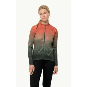 Camisola com fecho de correr para mulheres Jack Wolfskin Morobbia image-0