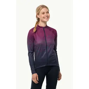 Camisola com fecho de correr para mulheres Jack Wolfskin Morobbia image-0