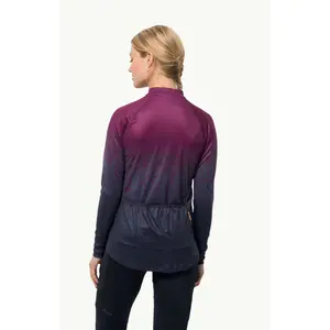 Camisola com fecho de correr para mulheres Jack Wolfskin Morobbia image-1