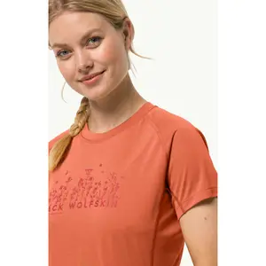 T-shirt de mulher Jack Wolfskin Morobbia image-3