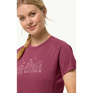 T-shirt de mulher Jack Wolfskin Morobbia image-3