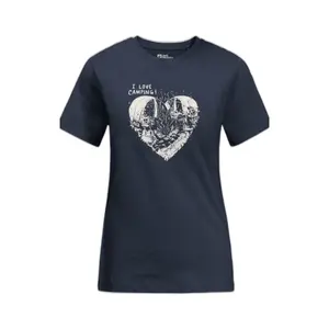 T-shirt de mulher Jack Wolfskin Camping Love T image-0
