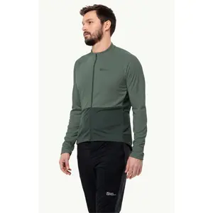 Langærmet jersey med lynlås Jack Wolfskin Morobbia image-1