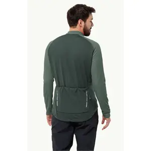 Langærmet jersey med lynlås Jack Wolfskin Morobbia image-2