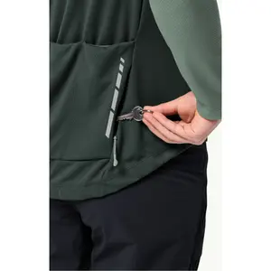 Langærmet jersey med lynlås Jack Wolfskin Morobbia image-5