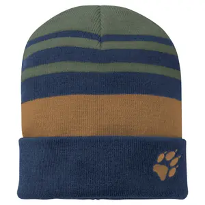 Children's hat Jack Wolfskin stripy knit image-0