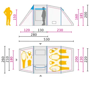 Tent Jack Wolfskin Great Divide RT image-1