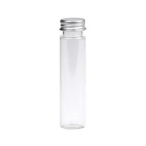 Leere Glasflasche mit flachem Boden zum Befüllen für Tintenbars Jacques Herbin image-1