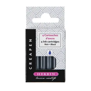 Cartucho de tinta recargable para rotuladores y pinceles Jacques Herbin Creapen (x4) image-0