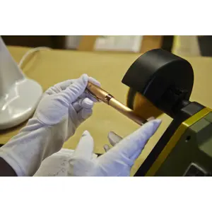 Metal fountain pen nib titaniume ef Jacques Herbin Prestige image-3