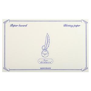 Tasche mit 10 bedruckten Löschblättern Jacques Herbin