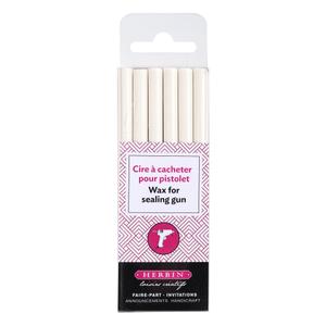 35801t-gun-wax-sticks-jacques-herbin-x6-white-one-size