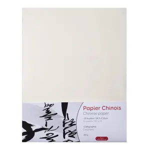 Papier chinois 25 feuilles Jacques Herbin image-0