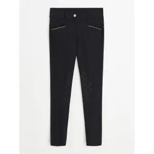 Pantalon équitation mid grip fille Jacson Hedvig image-0