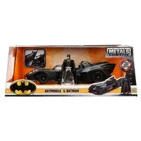 Figurita de Batman con coche de metal Jada Toys DC Comics Batmobile image-1