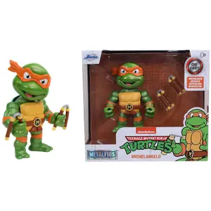 Figurine Jada Toys Ninja Turtles Michelangelo Metalfigs image-2