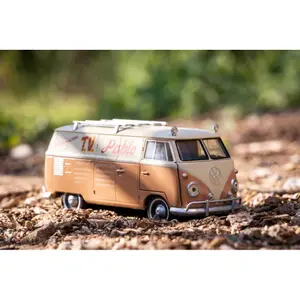 1967 vehicle replica collectible figurine Jada Toys Transformers 1967 VW Bus T7 Wheeljack image-0