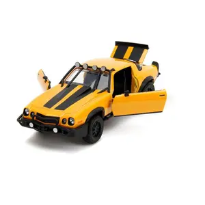 1977 vehicle replica collectible figurine Jada Toys Transformers Chevy Camaro T7 Bumblebee image-3