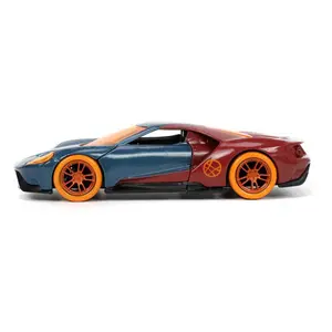 Conjunto de 6 jogos de carros com estatueta Jada Toys Marvel 1/32 Doctor Strange Ford GT image-3