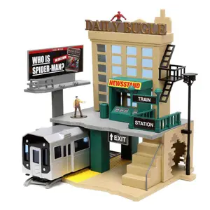 Diorama Jada Toys Marvel Nano Metalfigs Nano Scene Spider-Man NYC Deluxe image-1