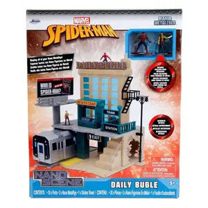 Diorama Jada Toys Marvel Nano Metalfigs Nano Scene Spider-Man NYC Deluxe image-6