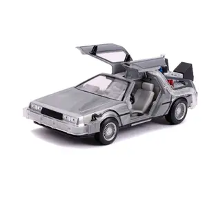 Back to the Future 2 Vehicle Collectible Figure Jada Toys Time Machine Model 2 image-2