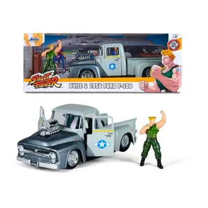 Bilspil Jada Toys Street Fighter 1956 Ford Pickup Guile image-2