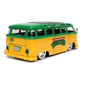 Samlerreplika af Ninja Turtles-køretøj fra 1962 Jada Toys VW Bus Leonardo image-4