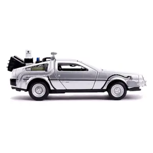 Figurine 1/32 Jada Toys Delorean Time Machine Métal Hollywood Rides image-4