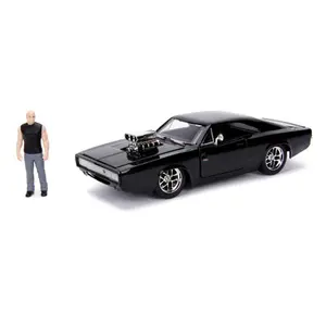 Figurine Jada Toys The Fast And Furious Hollywood Rides 1/24 1970 Dodge Charger Avec Dom Toretto image-1