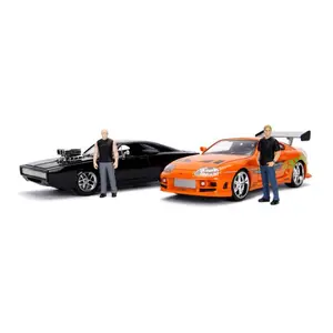 Figurine Jada Toys The Fast And Furious Hollywood Rides 1/24 1970 Dodge Charger Avec Dom Toretto image-4