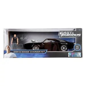 Figurine Jada Toys The Fast And Furious Hollywood Rides 1/24 1970 Dodge Charger Avec Dom Toretto image-6