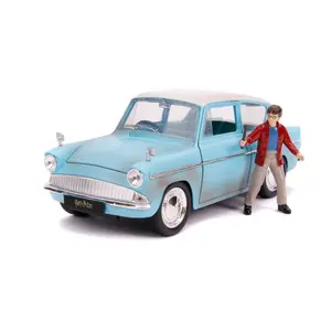 Metal replica Jada Toys Harry Potter Hollywood Rides 1959 Ford Anglia image-0