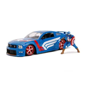 Metal car games Jada Toys Marvel Hollywood Rides 1/24 2006 Ford Mustang GT image-0