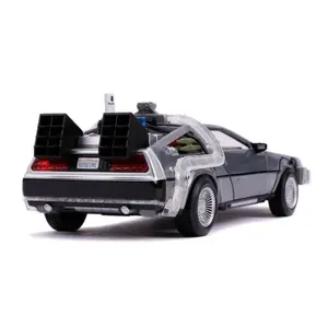 Figure 1/24 Jada Toys Delorean Time Machine Métal Hollywood Rides image-4